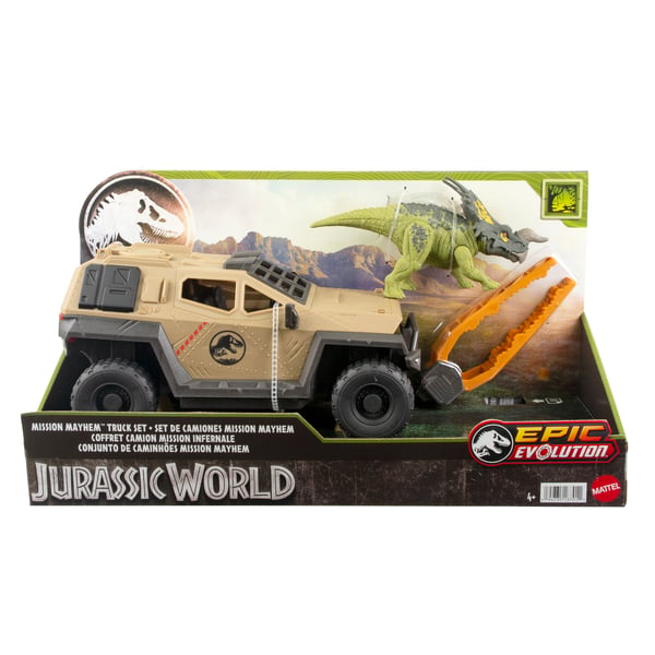 Jurassic World MISSION MAYHEM TRUCK Set