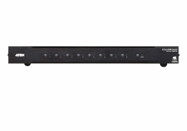 ATEN True 4K HDMI-omkopplare med 8 portar