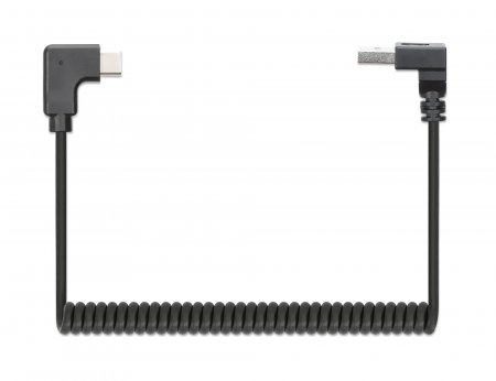 Manhattan 356220 USB-kabel 1 m USB A USB C Sort