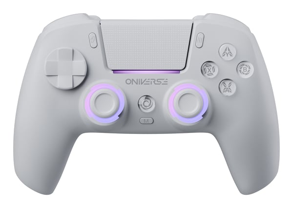 Oniverse Starion Vit Bluetooth Spelplatta Analog Android, PC, PlayStation 5, Playstation 3, iOS