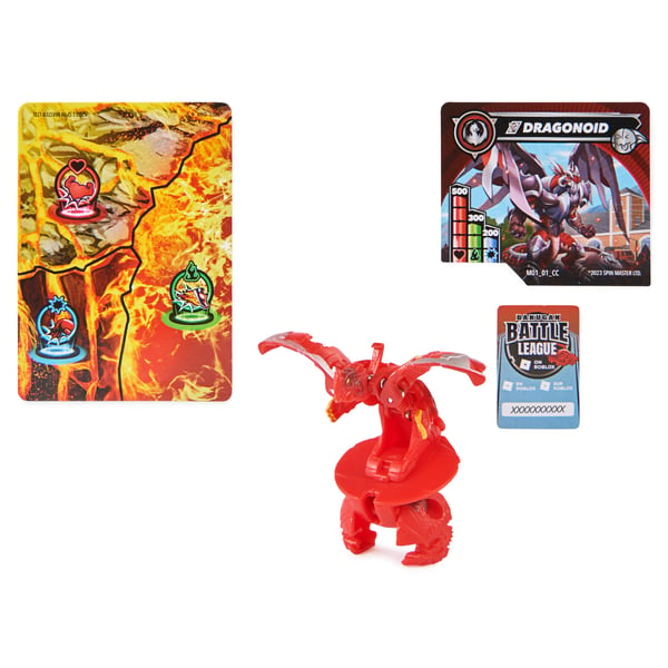 Bakugan 6066716 aktive/færdighedsspil & legetøj Kaste spinningtop