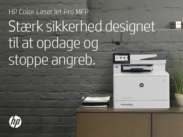 HP Color LaserJet Pro MFP M479fdw, Farve, Printer til Udskriv, kopiér, scan, fax, og send e-mail, Scan til e-mail/PDF; Tosidet udskrivning; 50-arks ukrøllet ADF