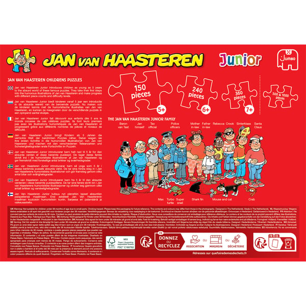 Jan van Haasteren Junior 24 - Water Fight ​(240 pieces)