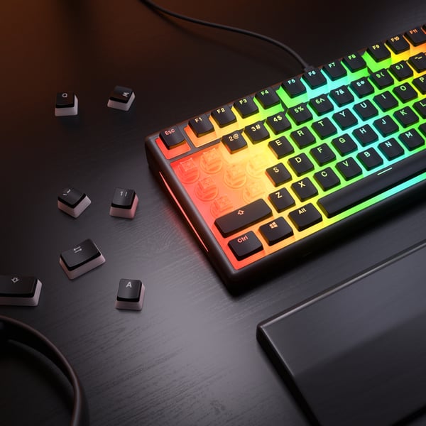Glorious Gaming GMBK 75% tastatur Spil USB QWERTY US engelsk Sort