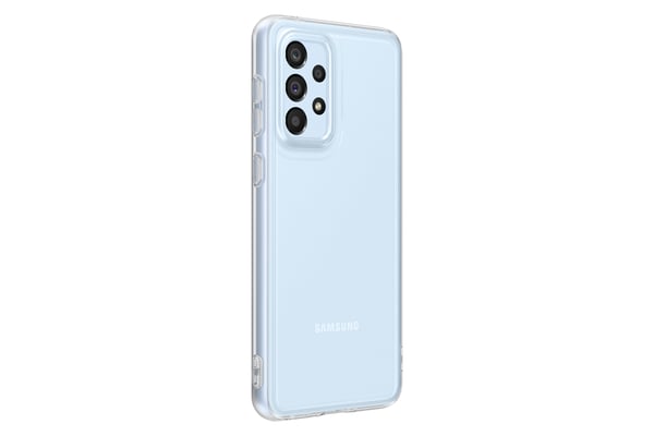 Samsung EF-QA336TTEGWW matkapuhelimen suojakotelo 16,5 cm (6.5") Suojus Läpinäkyvä