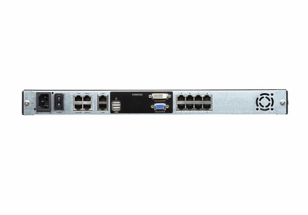 ATEN KL1108VN telinekonsoli 48,3 cm (19") 1280 x 1024 pikseliä Metalli Musta 1U