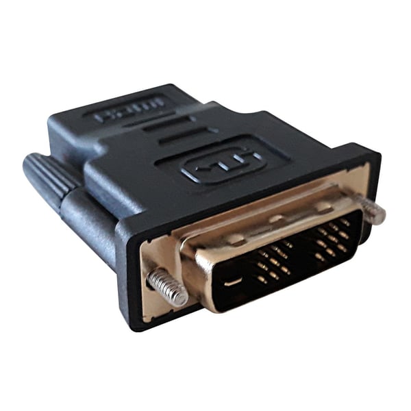 Techly DVI-D - HDMI M/F Sort