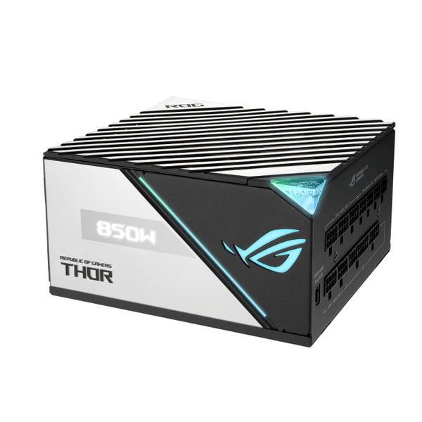 ASUS ROG THOR 850W Platinum II enhed til strømforsyning 20+4 pin ATX Sort, Blå, Grå