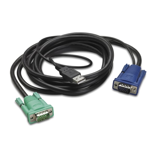 APC AP5821 KVM-kablar Svart 1,8 m