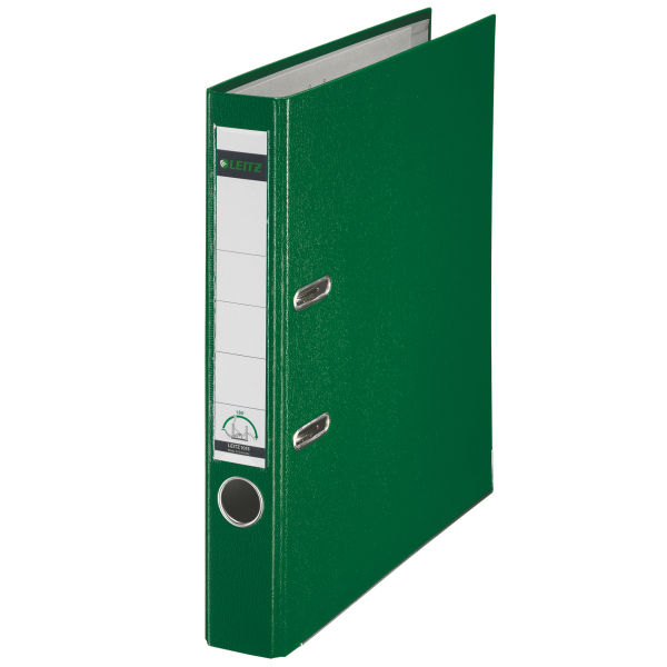 Leitz 180° Plastic Lever Arch File ringbind A4 Grøn