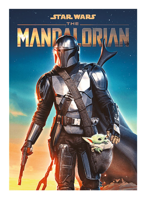 Trefl Premium Plus Quality Star Wars The Mandalorian Kuviopalapeli 1000 kpl Televisio/Elokuvat