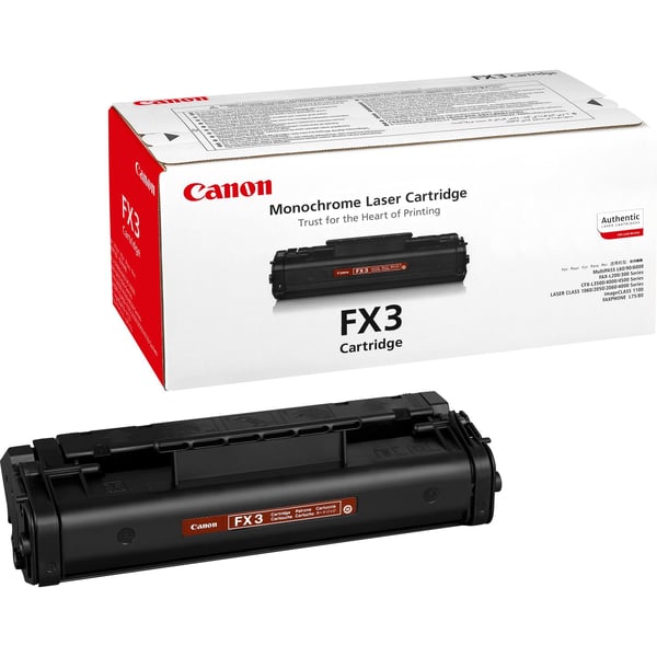 Canon FX-3 Tonerkassett 1 styck Original Svart