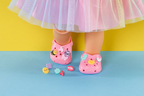 BABY born Shoes with Pins 2pairs.43cm Dockskor