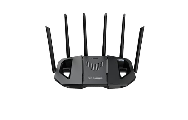 ASUS TUF Gaming BE6500 (TUF-BE6500) trådløs router 2.5 Gigabit Ethernet Dual-band (2,4 GHz / 5 GHz) Sort