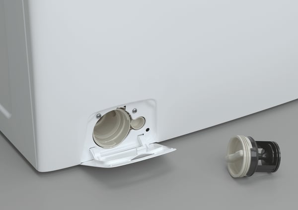 Candy Smart CSS4372DW4/1-11 vaskemaskine Front-læsning 7 kg 1300 rpm Hvid