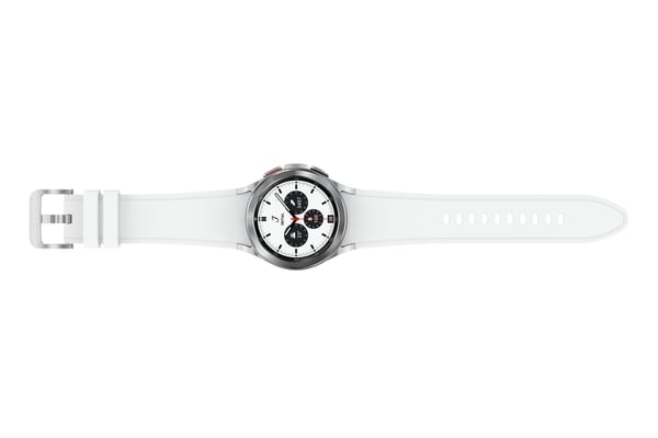 Samsung Galaxy Watch4 Classic 3,05 cm (1.2") OLED 42 mm Digital 396 x 396 pixlar Pekskärm 4G Silver Wi-Fi GPS