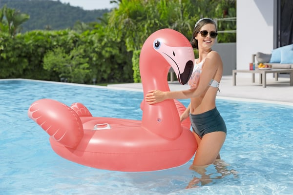 Bestway 41526 pool og strand flyder Sort, Lyserød Monokromatisk PVC Badedyr