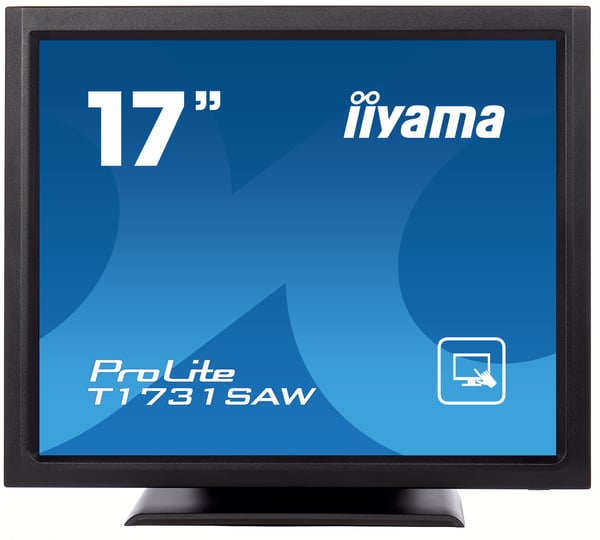 iiyama ProLite T1731SAW-B1 POS-skärm 43,2 cm (17") 1280 x 1024 pixlar Pekskärm