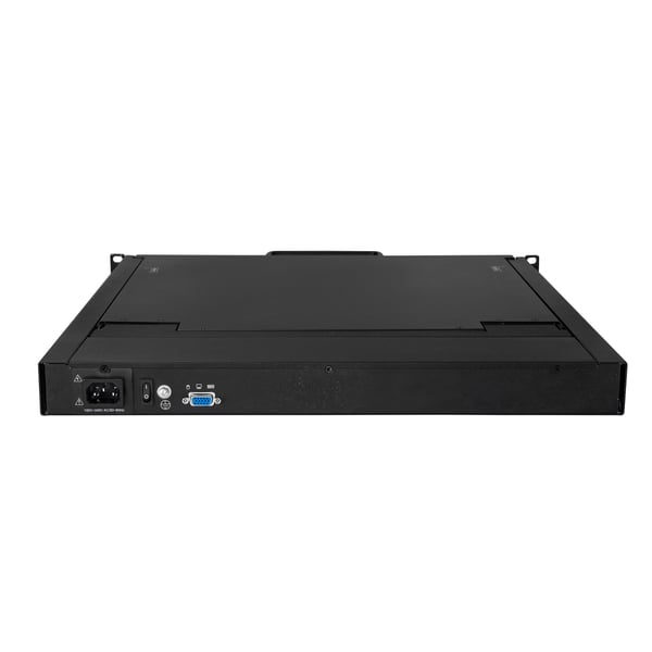 StarTech.com RKCONS1901 rack-konsol 48,3 cm (19") 1280 x 1024 pixel Stål Sort 1U