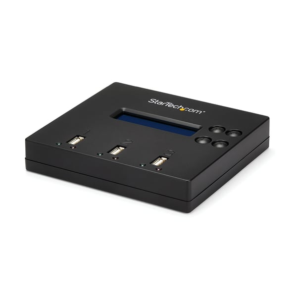 StarTech.com 1:2 Fristående USB 2.0 USB-minnesduplicerare och -raderare