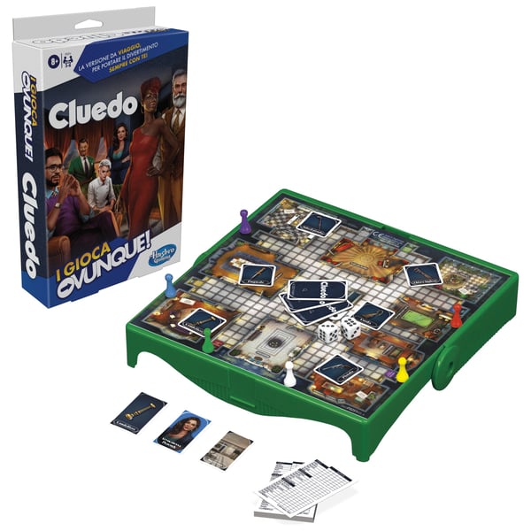 Hasbro Gaming Grab and Go Cluedo