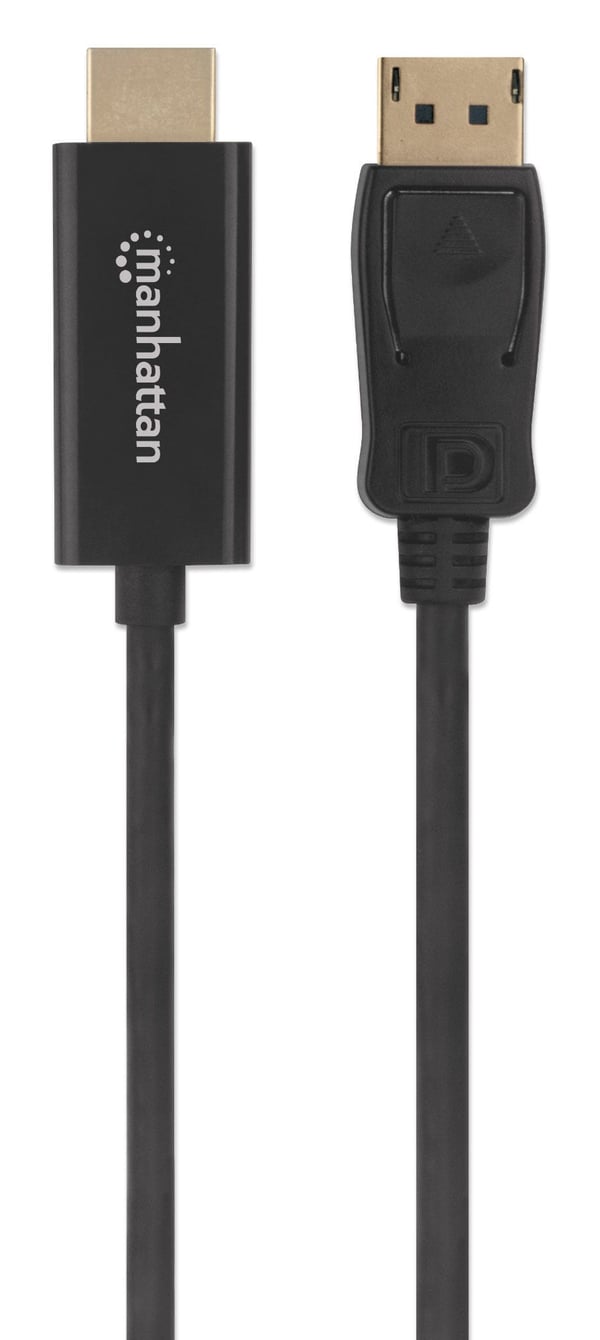 Manhattan 152679 videokaapeli-adapteri 1,8 m DisplayPort HDMI Musta
