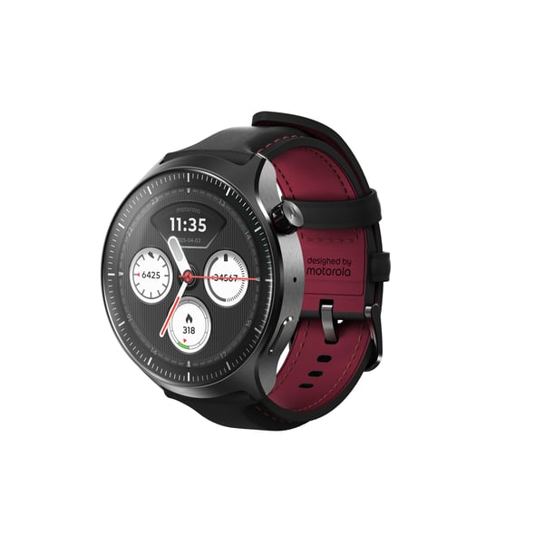 Motorola moto watch ultra 3,81 cm (1.5") P-OLED 46 mm Digital 466 x 466 pixlar Pekskärm 4G Rostfritt stål Wi-Fi GPS