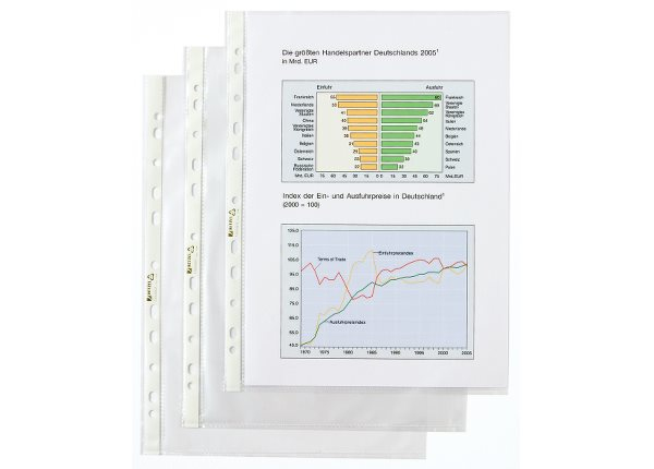 Rexel 22457490 arkbeskytter 210 x 297 mm (A4) Polypropylen (PP) 100 stk Rexel 22457490 arkbeskytter 210 x 297 mm (A4) Polypropylen (PP) 100 stk