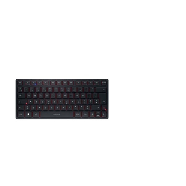 Cherry KW 9200 MINI - Tangentbord - trådlöst - 2,4 GHz, Bluetooth 5.0