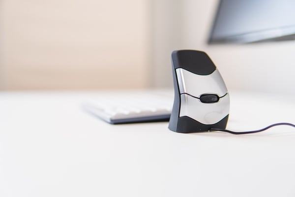 BakkerElkhuizen DXT 2 Precision Mouse hiiri Office Molempikätinen USB A-tyyppi Laser 2000 DPI