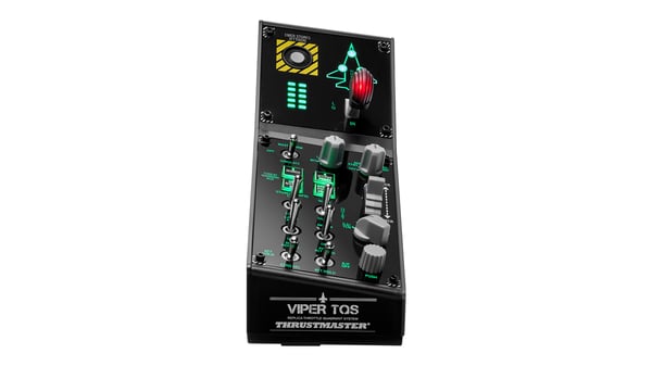 Thrustmaster Viper Panel Svart USB Flykt Sim Analog / Digital PC
