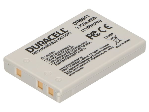Duracell DR9641 batteri til kamera/videokamera Lithium-Ion (Li-Ion) 1180 mAh