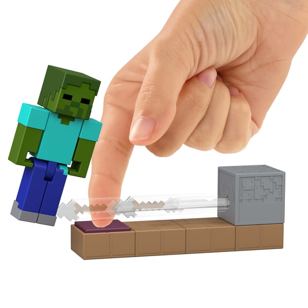 Minecraft Redstone Charged Figure and Mechanism Assortment