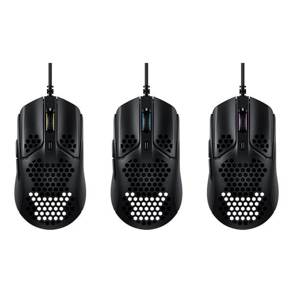 HyperX Pulsefire Haste mus Spil Ambidextrous USB Type-A Optisk 16000 dpi