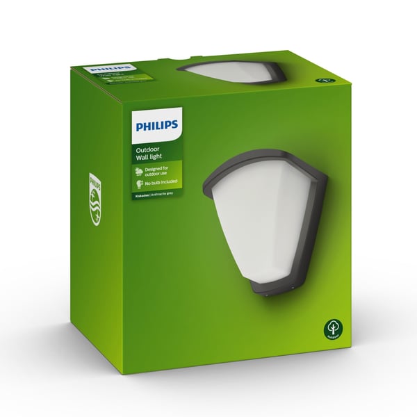 Philips myGarden Kiskadee væglampe 42 W E27, uden pære