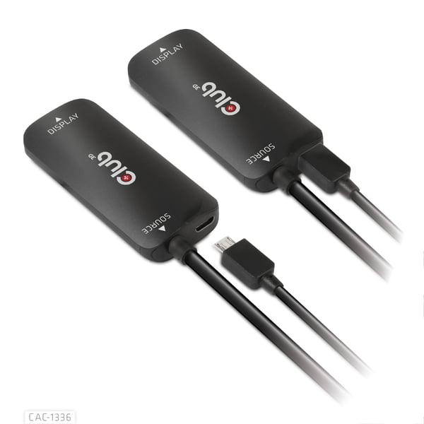 CLUB3D CAC-1336 videokabeladapter 1 m HDMI + USB USB Type-C Svart