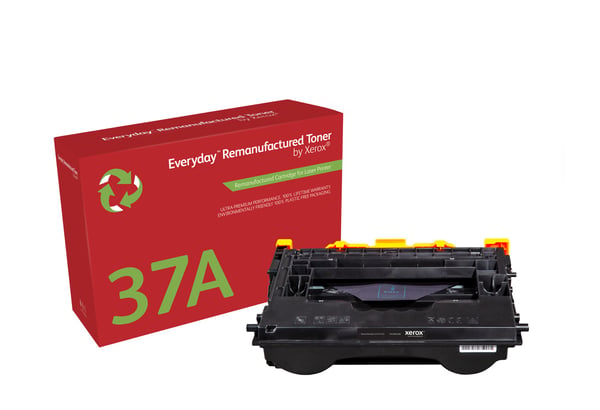 Everyday™ Mono Remanufactured Toner by Xerox compatible with HP 37A (CF237A), Standard capacity