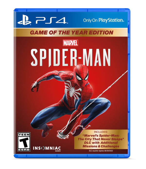 Sony Interactive Entertainment Marvel’s Spider-Man: Game of the Year Edition, PS4 PlayStation 4 Sony Interactive Entertainment Marvel’s Spider-Man: Game of the Year Edition, PS4 PlayStation 4