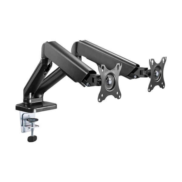 Techly ICA-LCD 462B skærmbeslag og -stativer 81,3 cm (32") Skrivebord Sort
