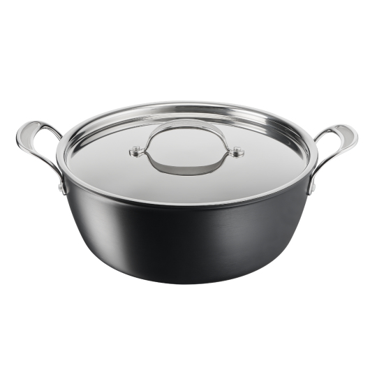 Tefal Jamie Oliver H91254 Pyöreä Musta, Hopea Tefal Jamie Oliver H91254 Pyöreä Musta, Hopea