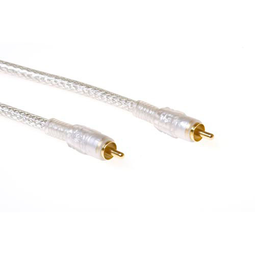 ACT AK2270 lydkabel 2 m RCA Transparent