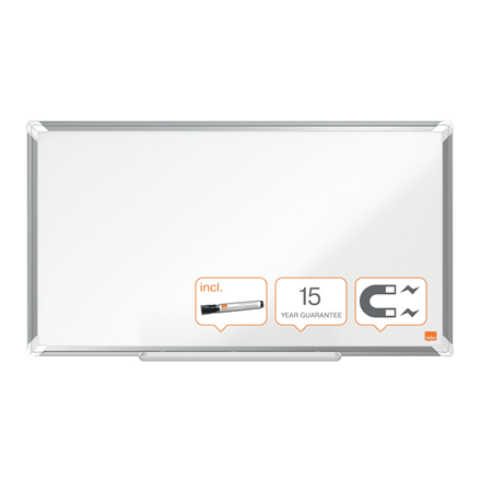 Nobo Premium Plus Stål Whiteboard EU Ecolabel 710x400 mm