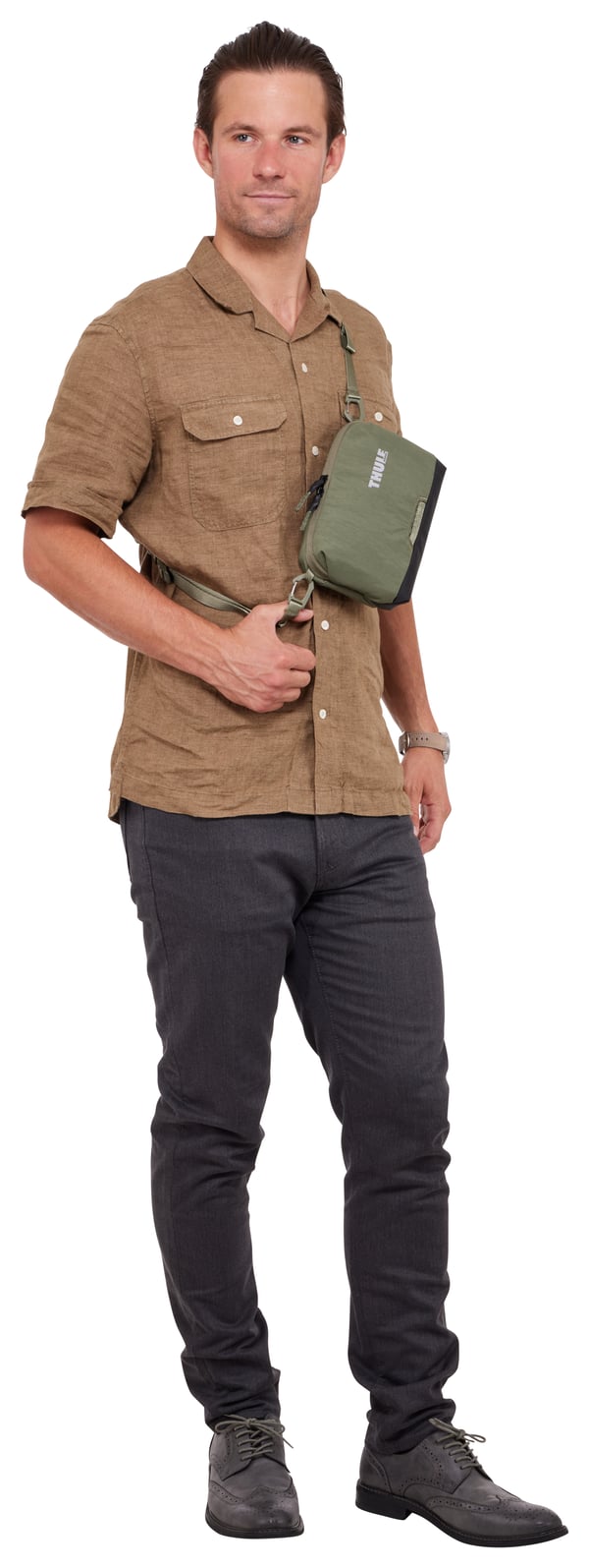 Thule Paramount PARACB3102 Soft Green Polyester Grön Unisex Axelremsväska