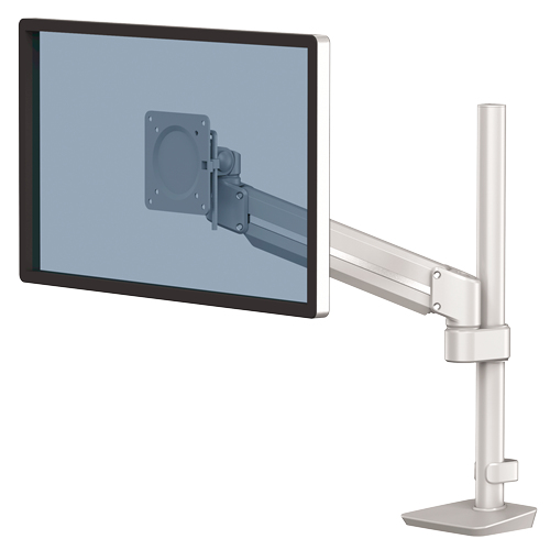 Fellowes Tallo 8613601 monitorin kiinnike ja jalusta 101,6 cm (40") Vastaanotto Hopea
