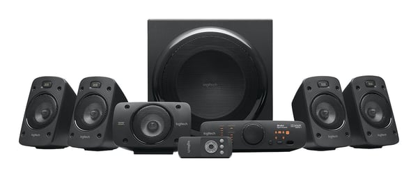 Logitech Z906 mikrofonset 500 W Universal Svart 5.1 kanaler 67 W