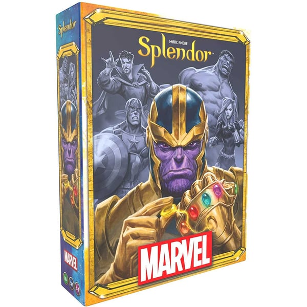 Asmodee Splendor : Marvel Splendor: Marvel Kortspel