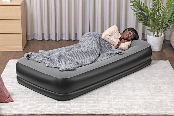 Bestway 67723 / 23 luftmadrass Enkelmadrass Svart, Grå Unisex