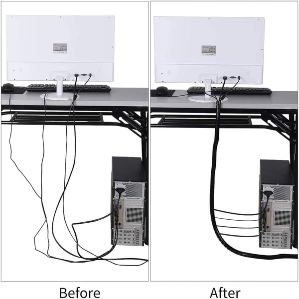Techly ISWT-KIT-BK ledningskanalsystem 2,5 m