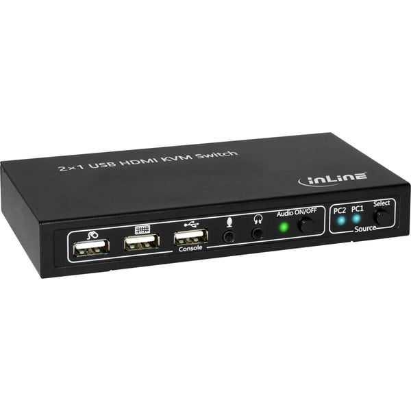 InLine 62602I KVM-switchar Svart