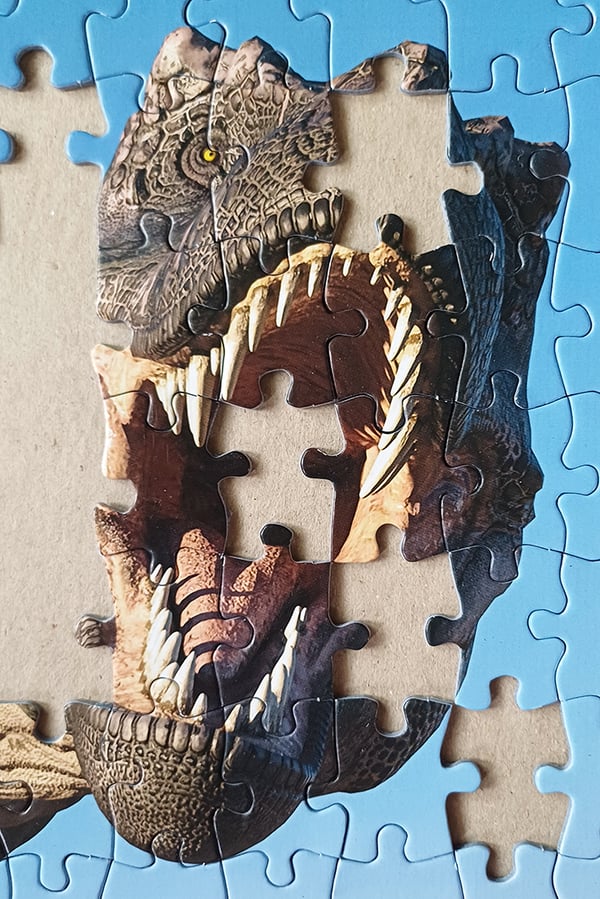 Tactic Puzzle Lovers Tyrannosaurus 200 pcs puzzle